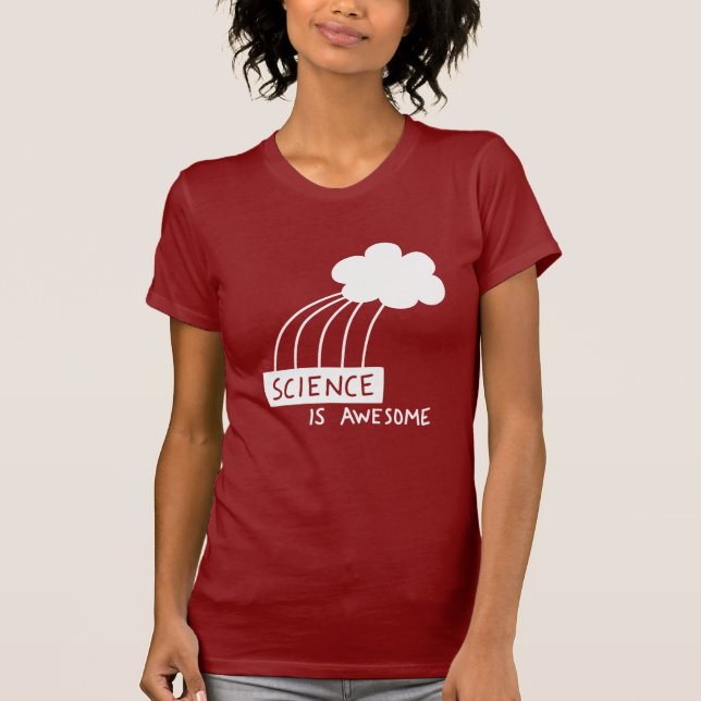 Wissenschaft ist fantastisch (weiß) T-Shirt (Vorderseite)