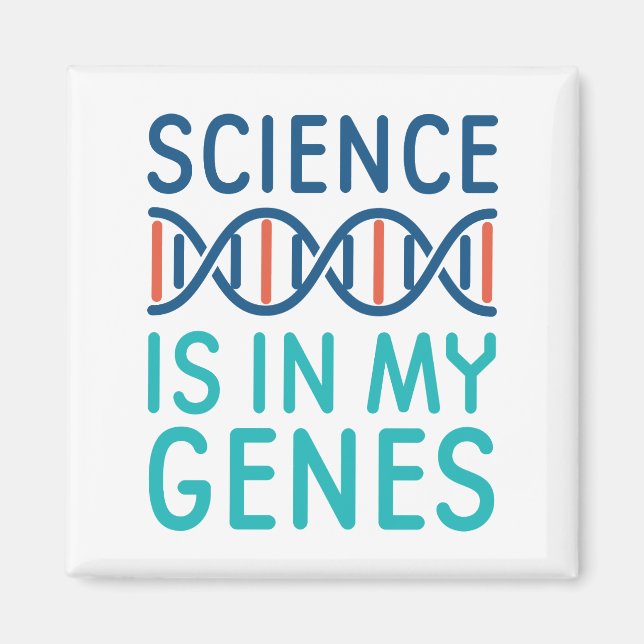 Wissenschaft ist in meinen Genen Magnet (Vorne)