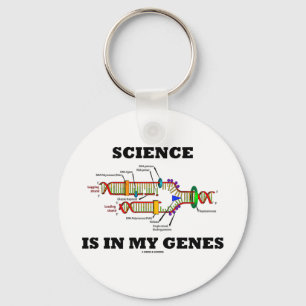 Wissenschaft ist in meinen Genen Schlüsselanhänger