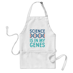 Wissenschaft ist in meinen Genen Schürze