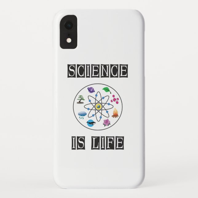 Wissenschaft ist Leben Case-Mate iPhone Hülle (Rückseite)