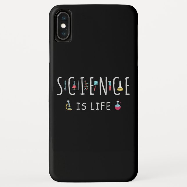 Wissenschaft ist Leben Case-Mate iPhone Hülle (Rückseite)