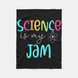 Wissenschaft ist mein Ding Süße Wissenschaftslehre Fleecedecke