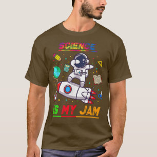 Wissenschaft ist mein JamAstronaut zurück zum Schu T-Shirt