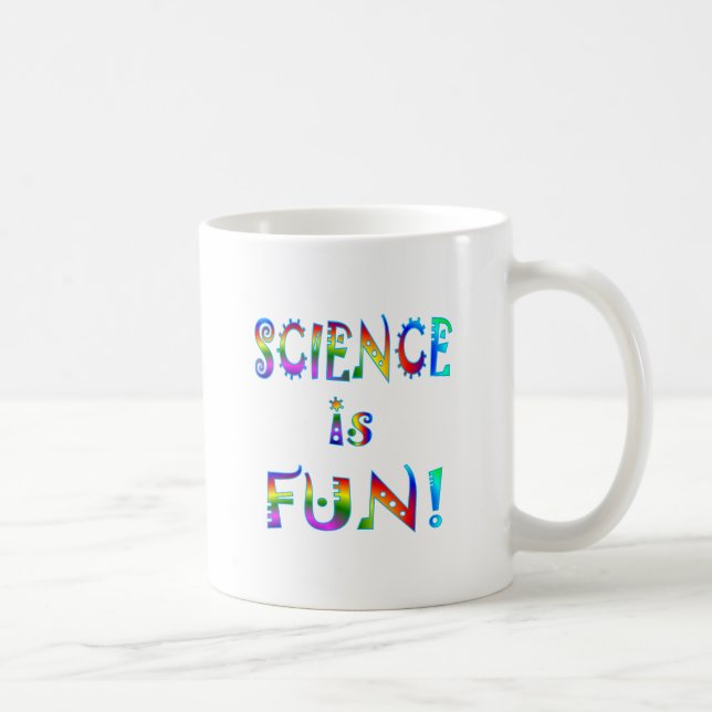 Wissenschaft ist Spaß Kaffeetasse (Rechts)