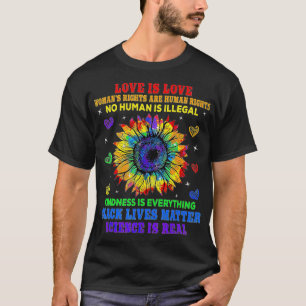 Wissenschaft ist wahrer schwarzer Lebensunterhalt T-Shirt