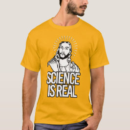 WISSENSCHAFT IST WIRKLICH - Jesus T-Shirt