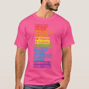 Wissenschaft ist wirklich kein Mensch ist illegal T-Shirt