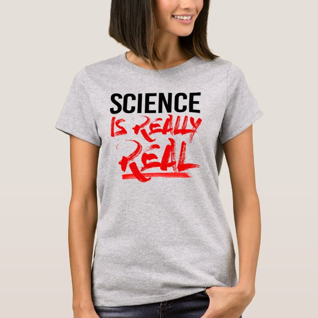 WISSENSCHAFT IST WIRKLICH WIRKLICH T-Shirt (Vorderseite)