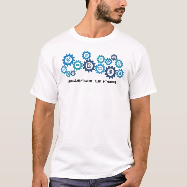 Wissenschaft ist wirkliches Shirt (Vorderseite)