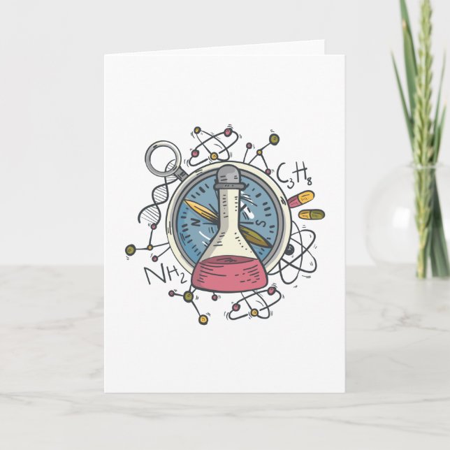 Wissenschaft Karte (Vorderseite)