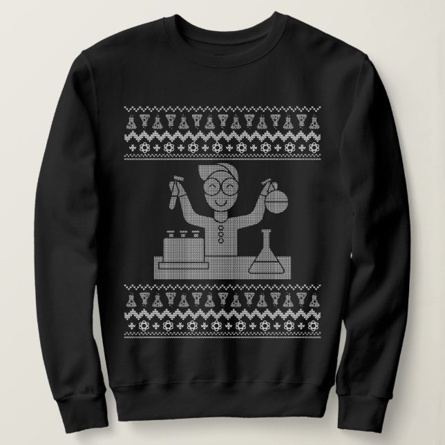 Wissenschaft lieblos Sweater. Geschenk für Wissens Sweatshirt (Design vorne)