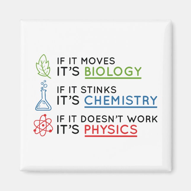 Wissenschaft Magnet (Vorne)