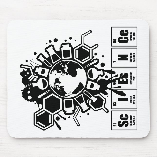 Wissenschaft Mousepad (Vorne)