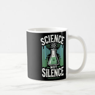 Wissenschaft nicht Stille unterstützen das Bewusst Kaffeetasse