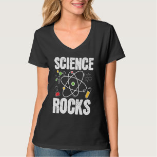 Wissenschaft Rockt Wissenschaftler Chemiker Physik T-Shirt