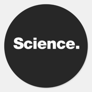 Wissenschaft Runder Aufkleber