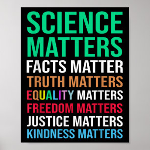 Wissenschaft S Fakten Wahrheit S Gleichheit S Poster