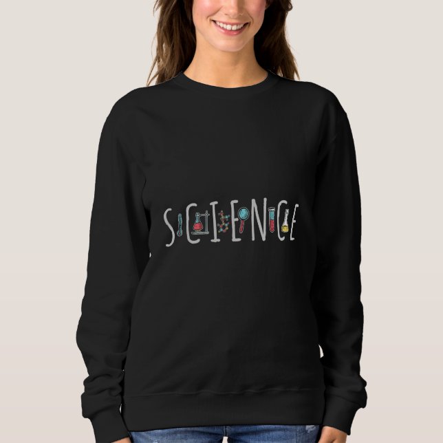 Wissenschaft Sweatshirt (Vorderseite)