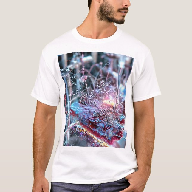 Wissenschaft und Kunst kombinieren T-Shirt (Vorderseite)