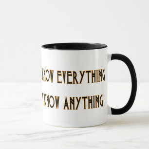 Wissenschaft und Religion Tasse
