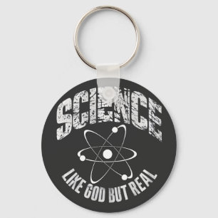 Wissenschaft wie Gott, aber wirklich lustig Inspir Schlüsselanhänger