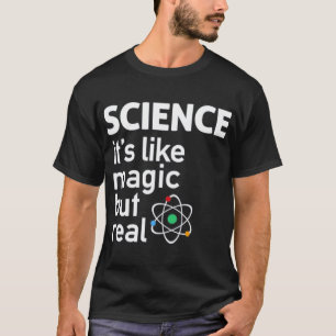 Wissenschaft wie Magie, aber echte Freunde Junge T-Shirt