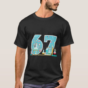 Wissenschaftler 67 Geburtstagsfeier Labor Stem Che T-Shirt