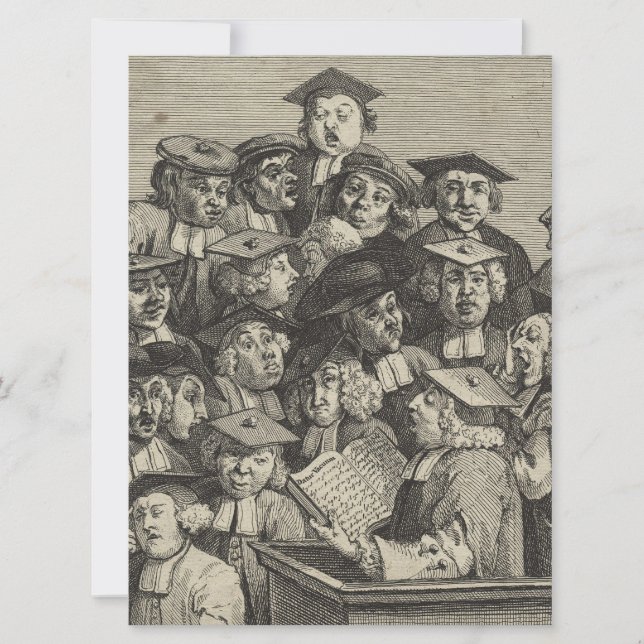 Wissenschaftler an einer Vorlesung (von William Ho Karte (Vorderseite)