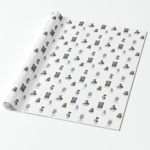 Wissenschaftler Geschenkpapier