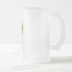 Wissenschaftler-Junge 2 Mattglas Bierglas