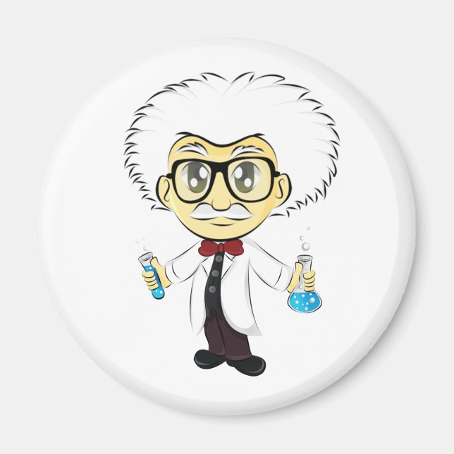 Wissenschaftler Magnet (Vorne)