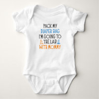 Wissenschaftler-Mama Lustiger Wissenschaft-Baby-Sp