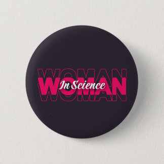 Wissenschaftlerin Button