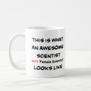 Wissenschaftlerin, nicht Wissenschaftlerin, phanta Kaffeetasse