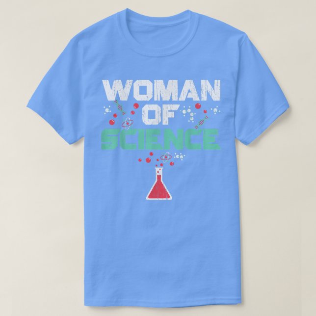 Wissenschaftlerin STEM Squad Biology major Stemini T-Shirt (Design vorne)
