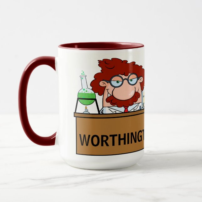 Wissenschaftlerin Tasse (Links)