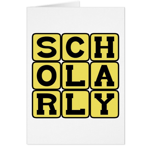 Wissenschaftlich, studiert (Vorne)