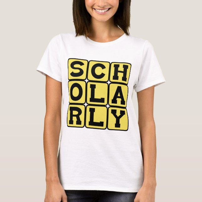 Wissenschaftlich, studiert T-Shirt (Vorderseite)