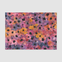 Wissenschaftliche abstrakte Kunst: Blüten-Tintenfl