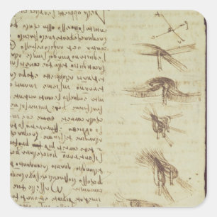 Wissenschaftliche Diagramme Quadratischer Aufkleber