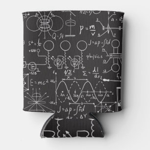 Wissenschaftliche Formeln: Chalkboard-Berechnungsm Dosenkühler