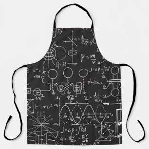 Wissenschaftliche Formeln: Chalkboard-Berechnungsm Schürze