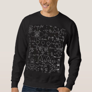 Wissenschaftliche Formeln: Chalkboard-Berechnungsm Sweatshirt