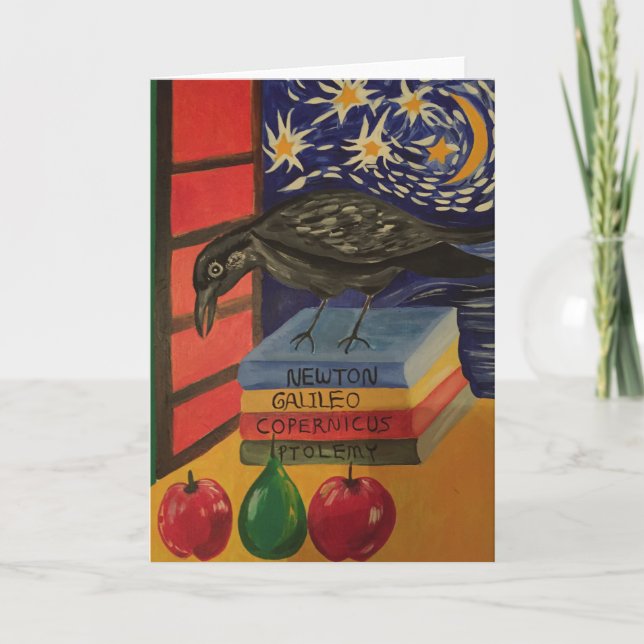 Wissenschaftliche Grüße! Karte (Vorderseite)