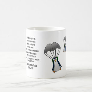 Wissenschaftliche Klassifikation für den Fallschir Kaffeetasse