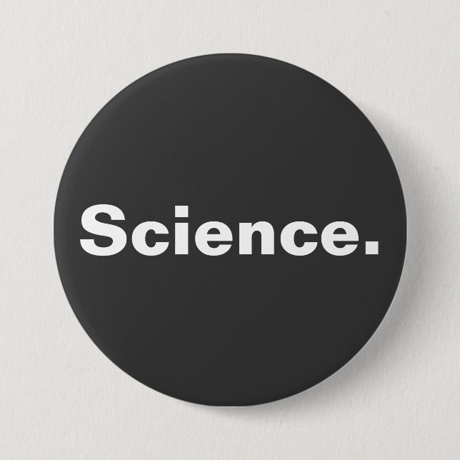 Wissenschaftliche Konzeption eines Wortes Minimali Button (Vorderseite)