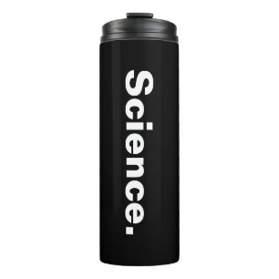 Wissenschaftliche Konzeption eines Wortes Minimali Thermosbecher