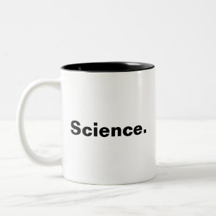 Wissenschaftliche Konzeption eines Wortes Minimali Zweifarbige Tasse