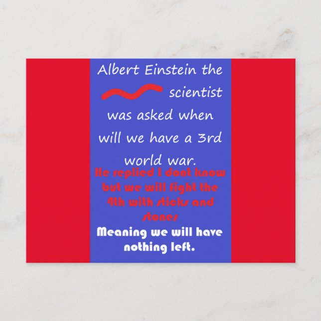 WISSENSCHAFTLICHE MATH-BILDUNG POSTKARTE (Vorderseite)